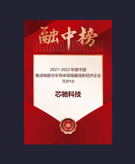 中国集成电路与半导体领域最佳新经济企业TOP10